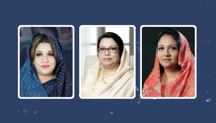 প্রথমবার এমপি হয়েই সরাসরি মন্ত্রিসভায় তিন নারী নেত্রী