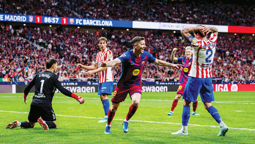বার্সার জয়, রিয়ালের শিরোপায় বড় ধাক্কা
