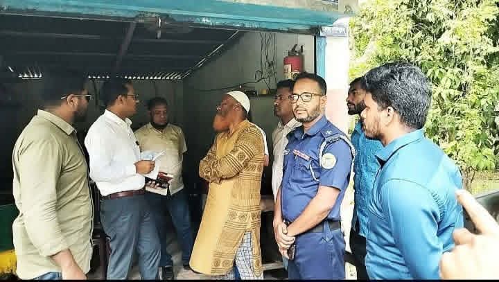 মজুদ করা জ্বালানি তেল জব্দ ও জরিমানা আদায় 