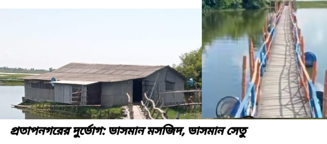 আশাশুনিতে পল্লী বিদ্যুতের খুঁটি ভেঙে পড়ে ইজিবাইক ও হোটেলের চাল বিধ্বস্থ