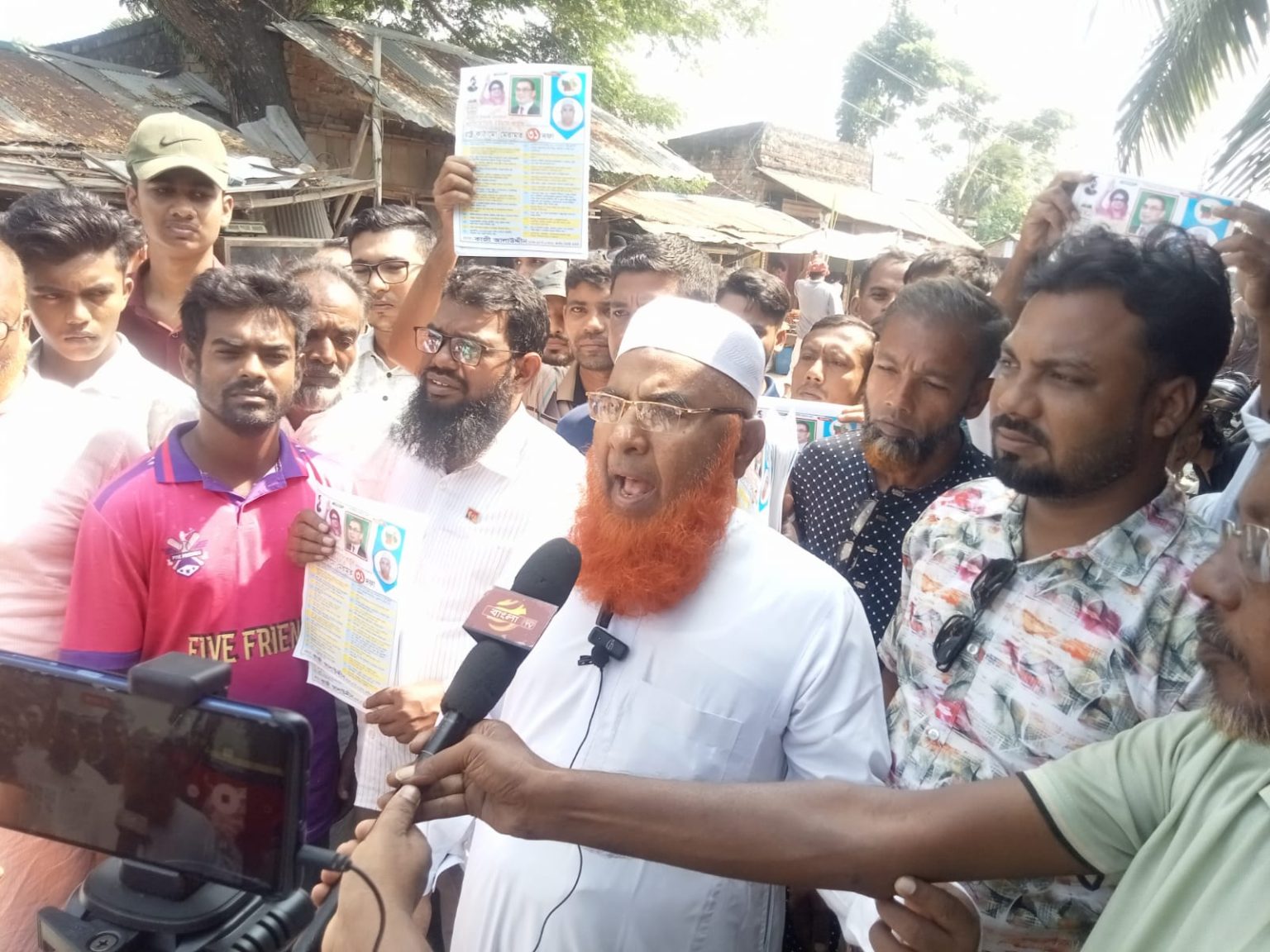 আশাশুনিতে বিএনপির পক্ষে কাজী আলাউদ্দীনের নির্বাচনী প্রচারণা শুরু