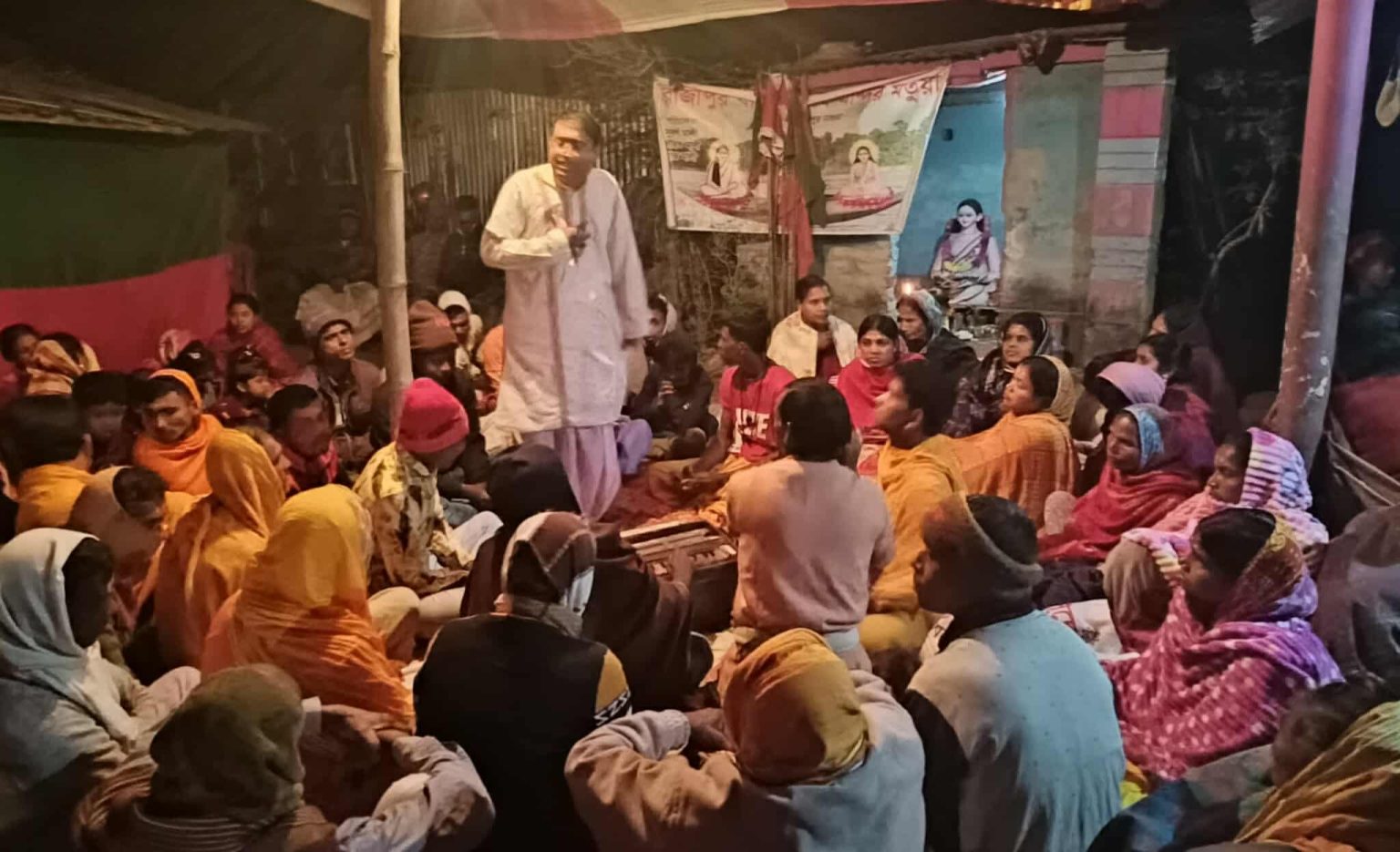 মহম্মদপুর আদিবাসী পল্লীতে উৎসবমুখর পরিবেশে মতুয়া সম্মেলন অনুষ্ঠিত