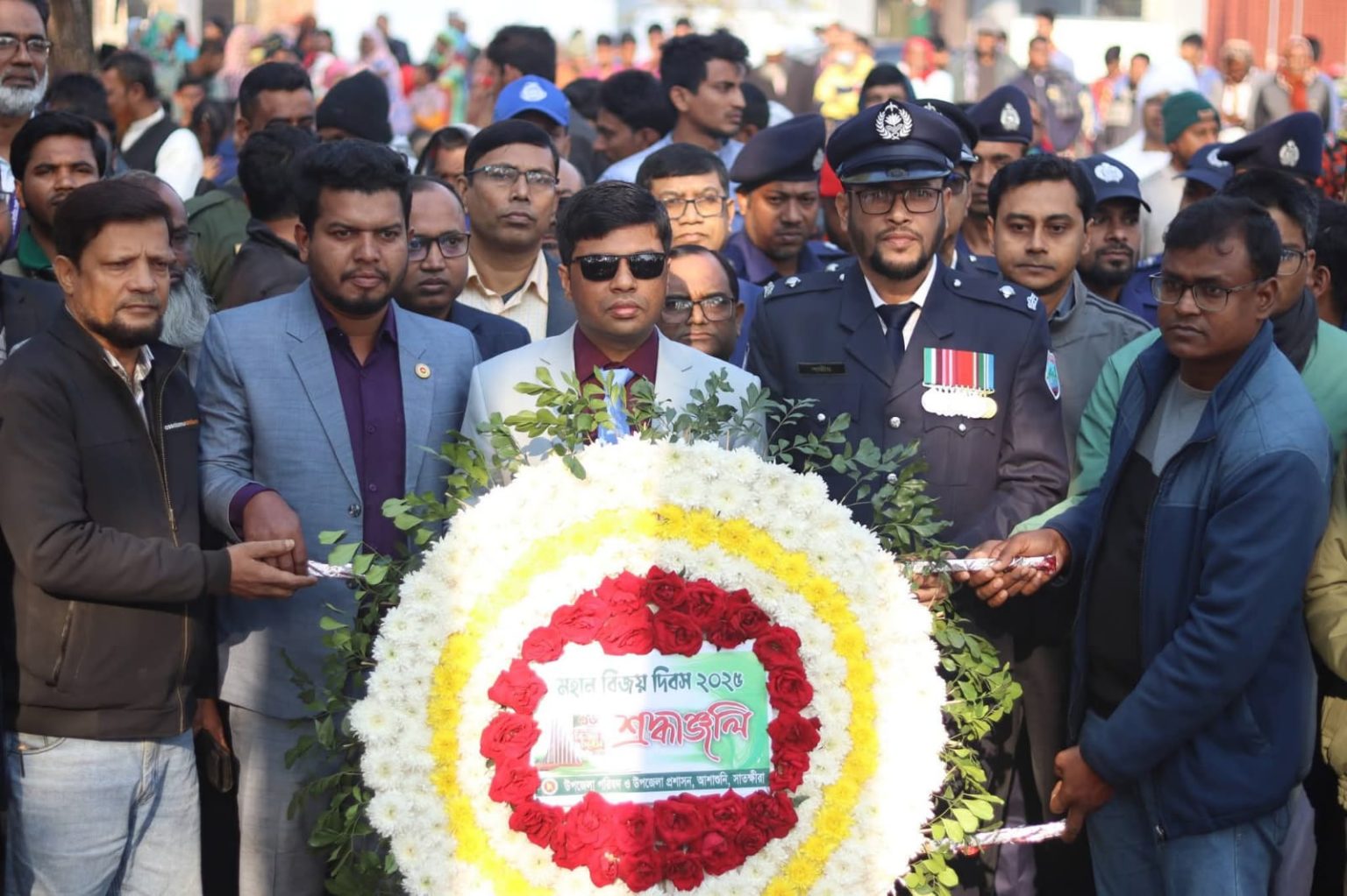 আশাশুনিতে মহান বিজয় দিবস উপলক্ষে বিভিন্ন কর্মসূচি পালন