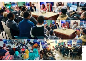 কালীগঞ্জে ইউএনও ও এসিল্যান্ডের সঙ্গে সরকারি ভূষণ পাইলট স্কুল শিক্ষকদের মতবিনিময়