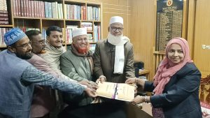 ঝিনাইদহ-৪ আসনে জামায়াত প্রার্থীর মনোনয়নপত্র দাখিল